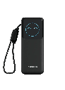 Porodo POLO II 20000mAh 100W Power Bank with Built-in USB-C Cable – Black